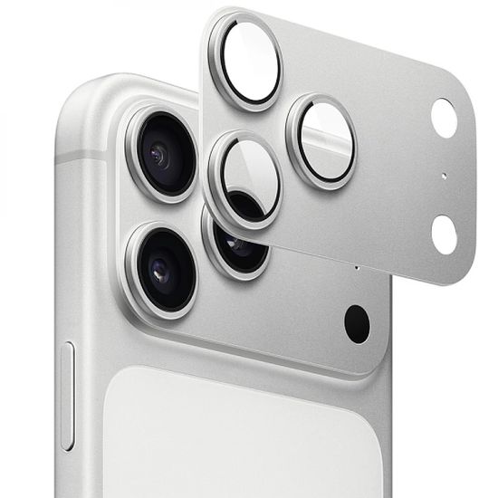 Защитное стекло Keephone для камеры iPhone 17 Pro Max Wellens Silver