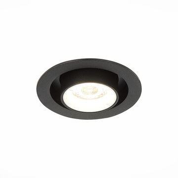 Встраиваемый светодиодный светильник LED 12W 4000K ST702.448.12 чёрный ST-Luce