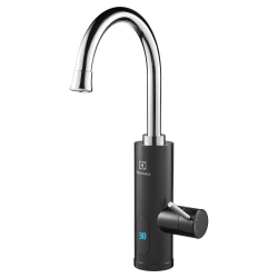 Водонагреватель проточный Taptronic (Black) 3,3 кВт, 235х380х115 мм