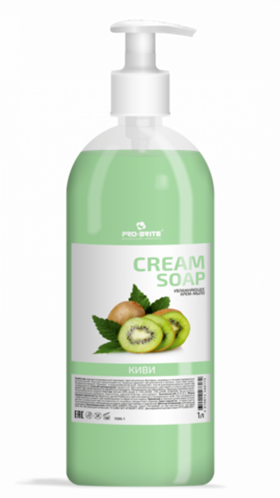 1086-1 Cream Soap Крем-Мыло 1л (1/12) КИВИ ПРО-БРАЙТ