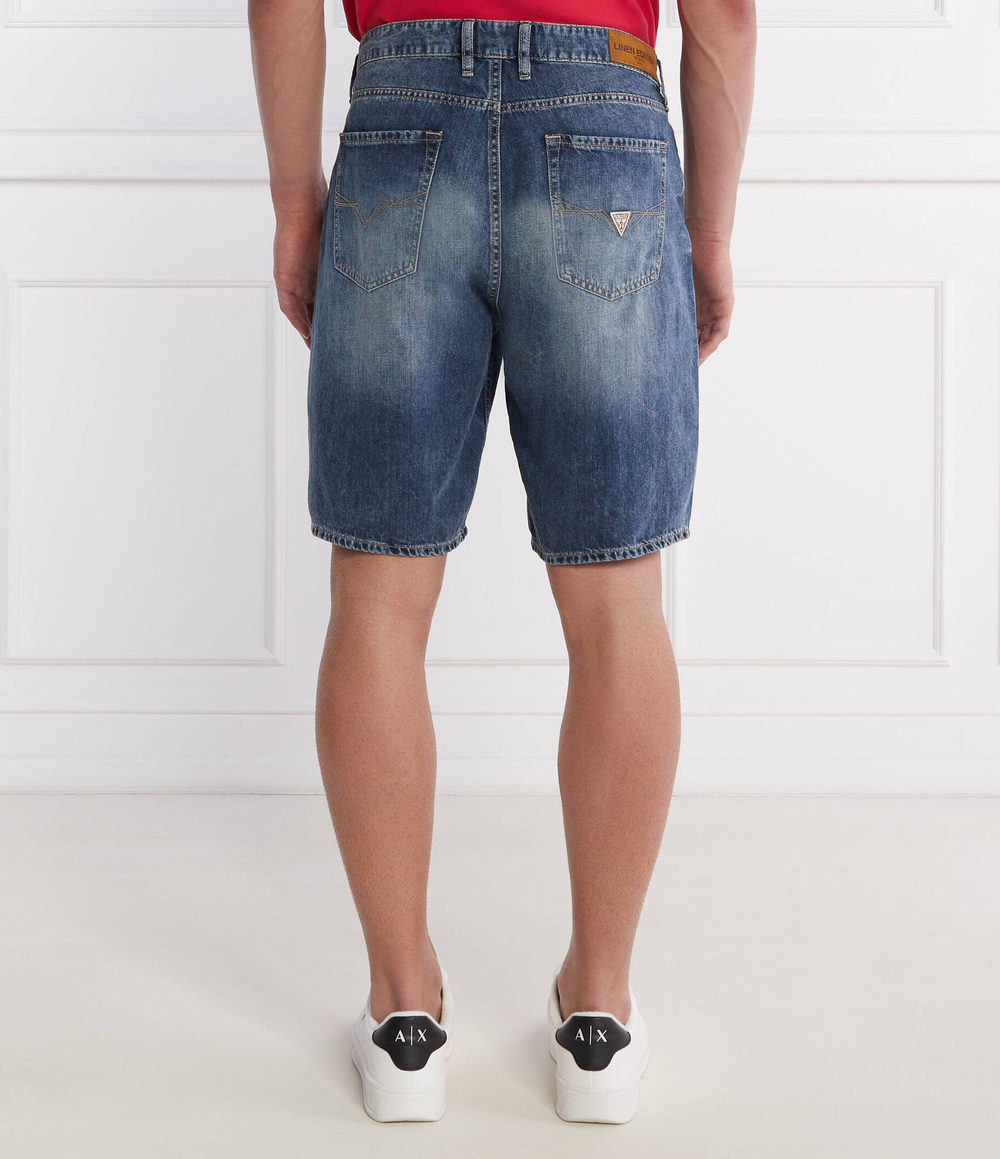 Джинсовые шорты RODEO GUESS - голубой(M4GD27 D5AY1)