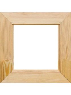 Деревянная рама 30x30 для картин на подрамнике сеч. 60x18