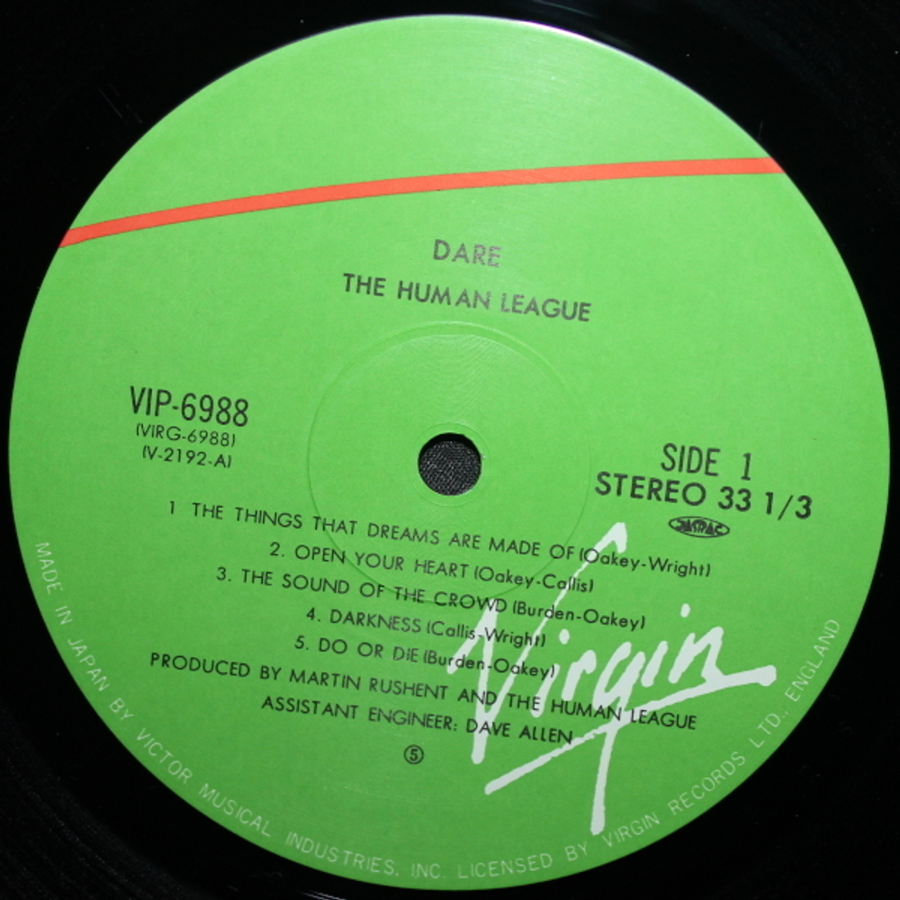 The Human League / Dare! (LP)