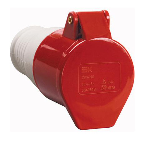 IEK Розетка переносная ССИ-225 32А-6ч/200/346-240/415В 3Р+РЕ+N IP44 MAGNUM