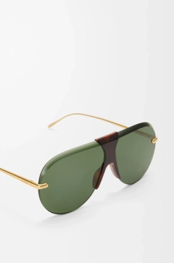 Loewe Солнцезащитные очки Safari, зеленый