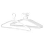 Набор вешалок IKEA TRYSSE (ТРИСС), Пластик, Белый, 5 шт