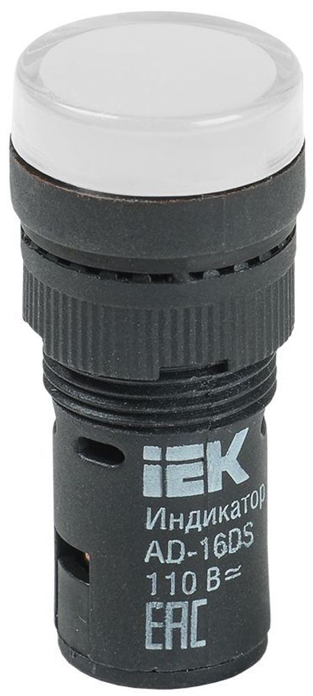 Лампа AD16DS(LED)матрица d=16мм белый 110В AC/DC IEK Лампа AD16DS(LED)матрица d=16мм белый 110В AC/DC IEK