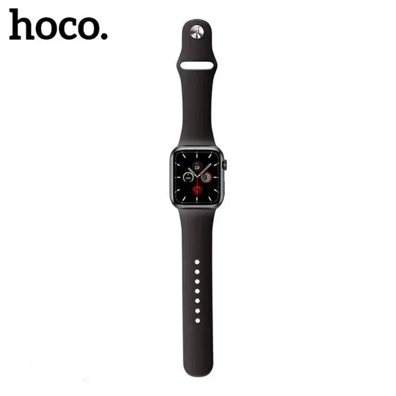 Смарт-часы Hoco Y1, 1.75", 320х385, IP68, BT3.0+4.0, 230 мАч,поддержка вызова,шагомер,черные