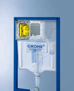 Инсталляция для подвесного унитаза Grohe Rapid SL 38721001 3 в 1 с кнопкой смыва