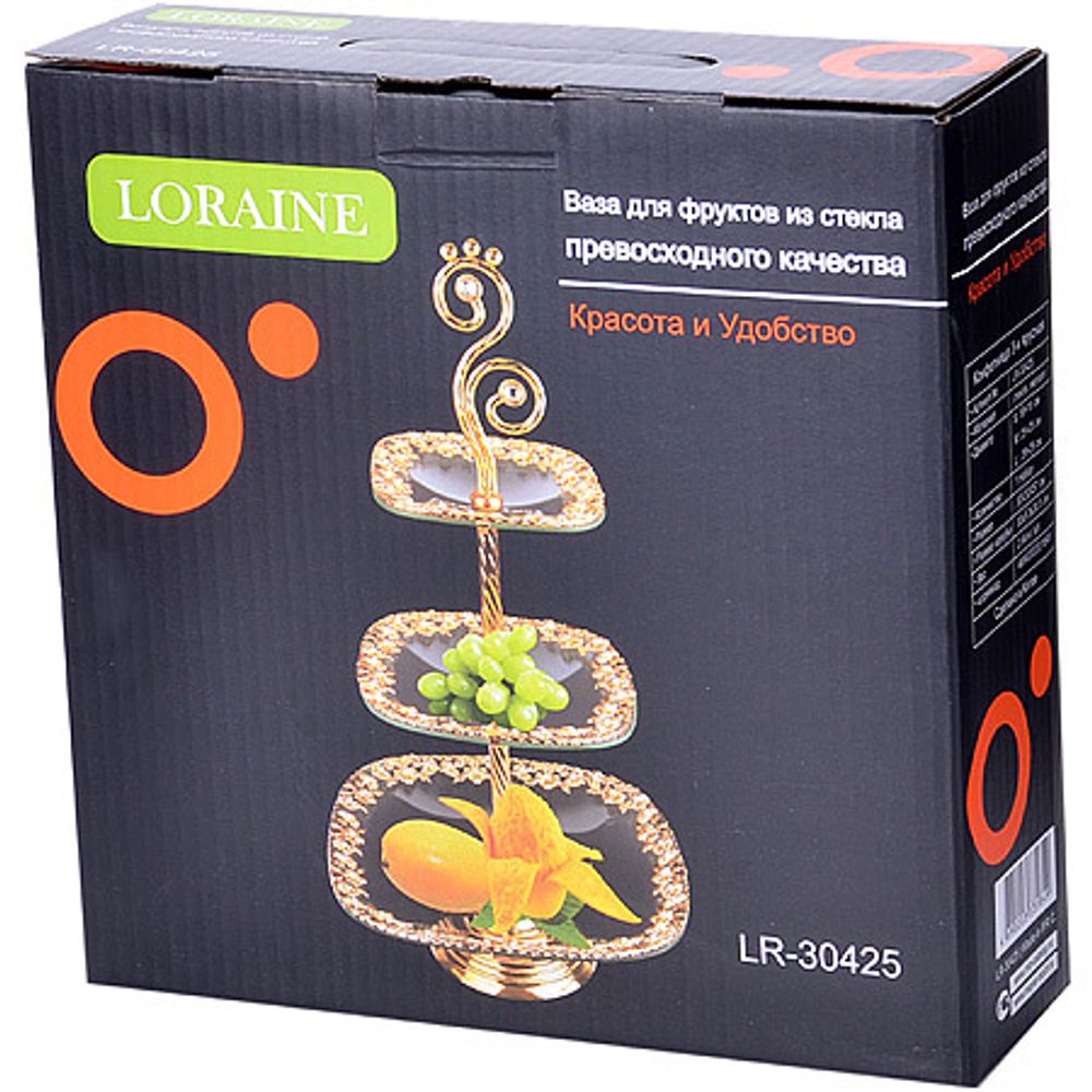 Конфетница Loraine 30425 Ванесса-Премиум