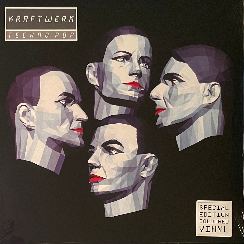 Kraftwerk ‎– Techno Pop 2LP (Германия 2020г.) Clear