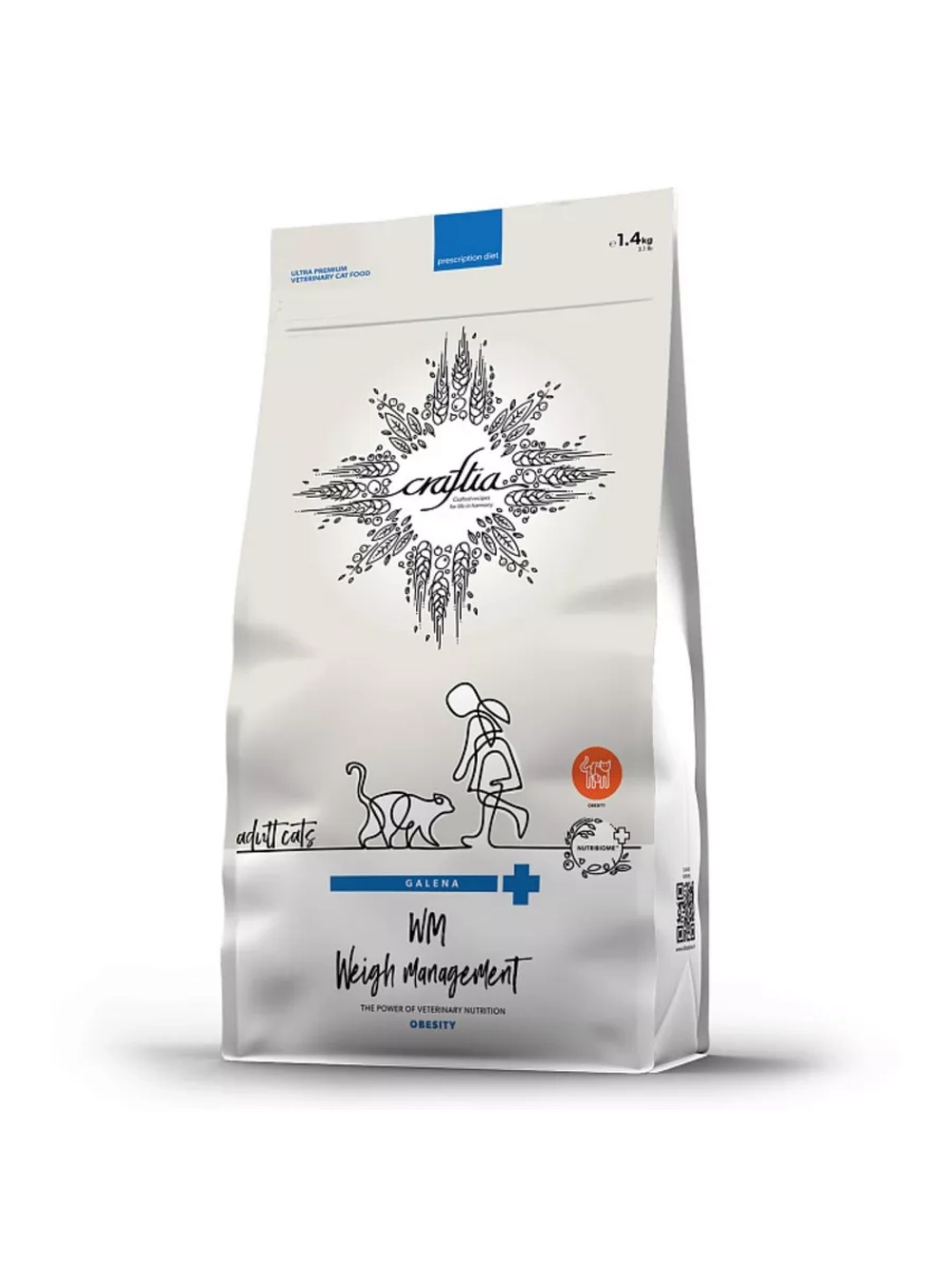 WEIGHT MANAGEMENT для кошек при избыточном весе 1,4кг