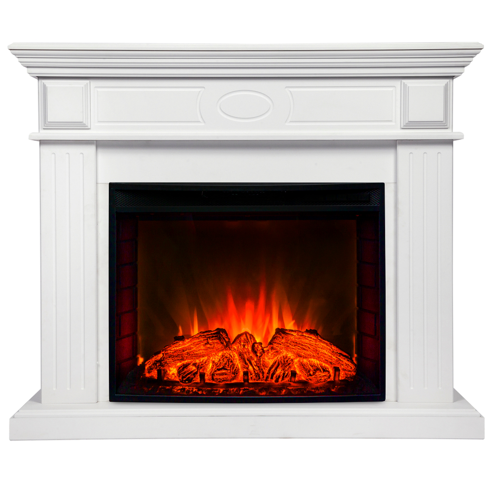 Каминокомплект Real Flame Leda 24/25,5 WT с очагом Evrika 25,5