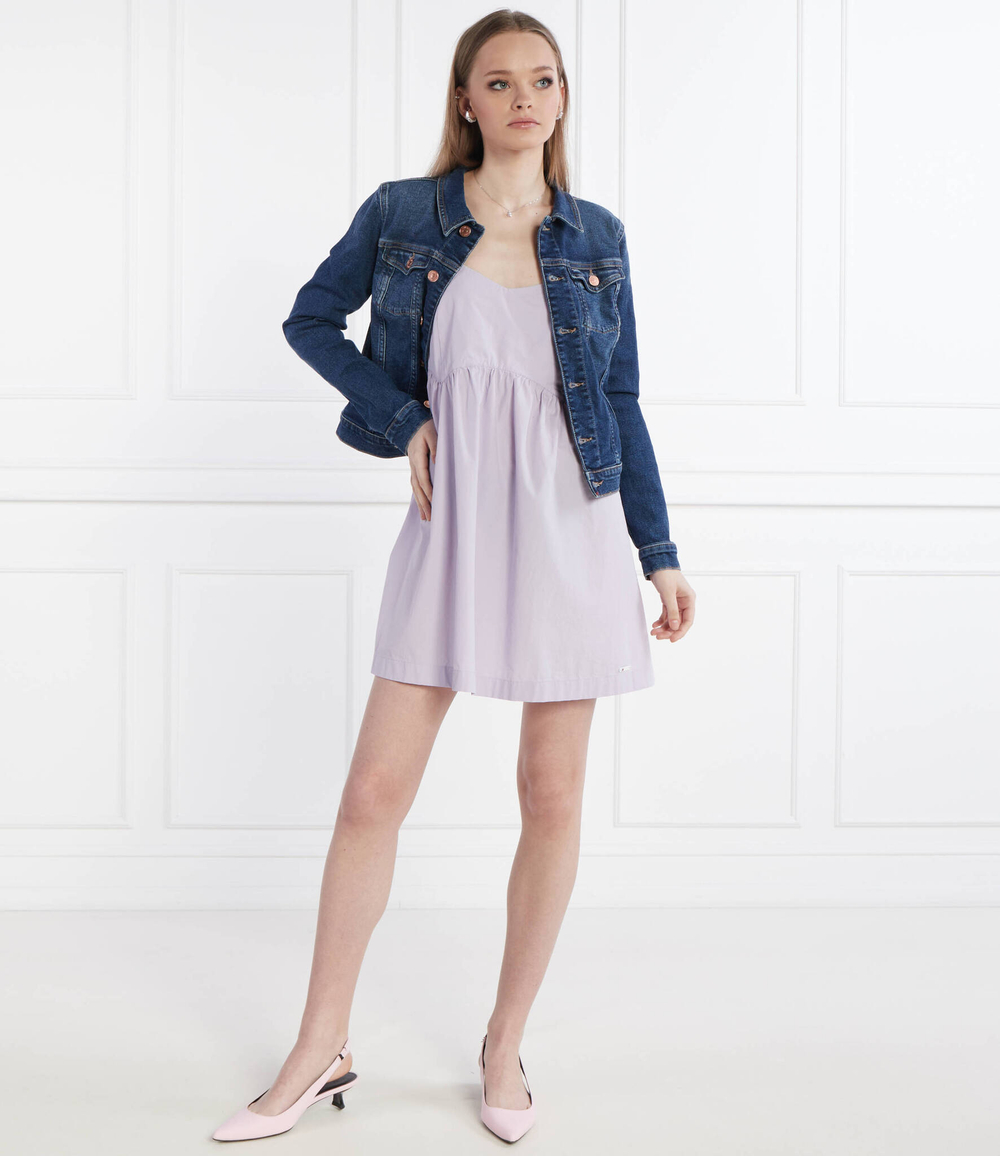 Платье POPLIN Tommy Jeans - лавандовый(DW0DW17940)