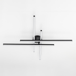 Citilux Стиг CL203141 LED Люстра потолочная с пультом Чёрная