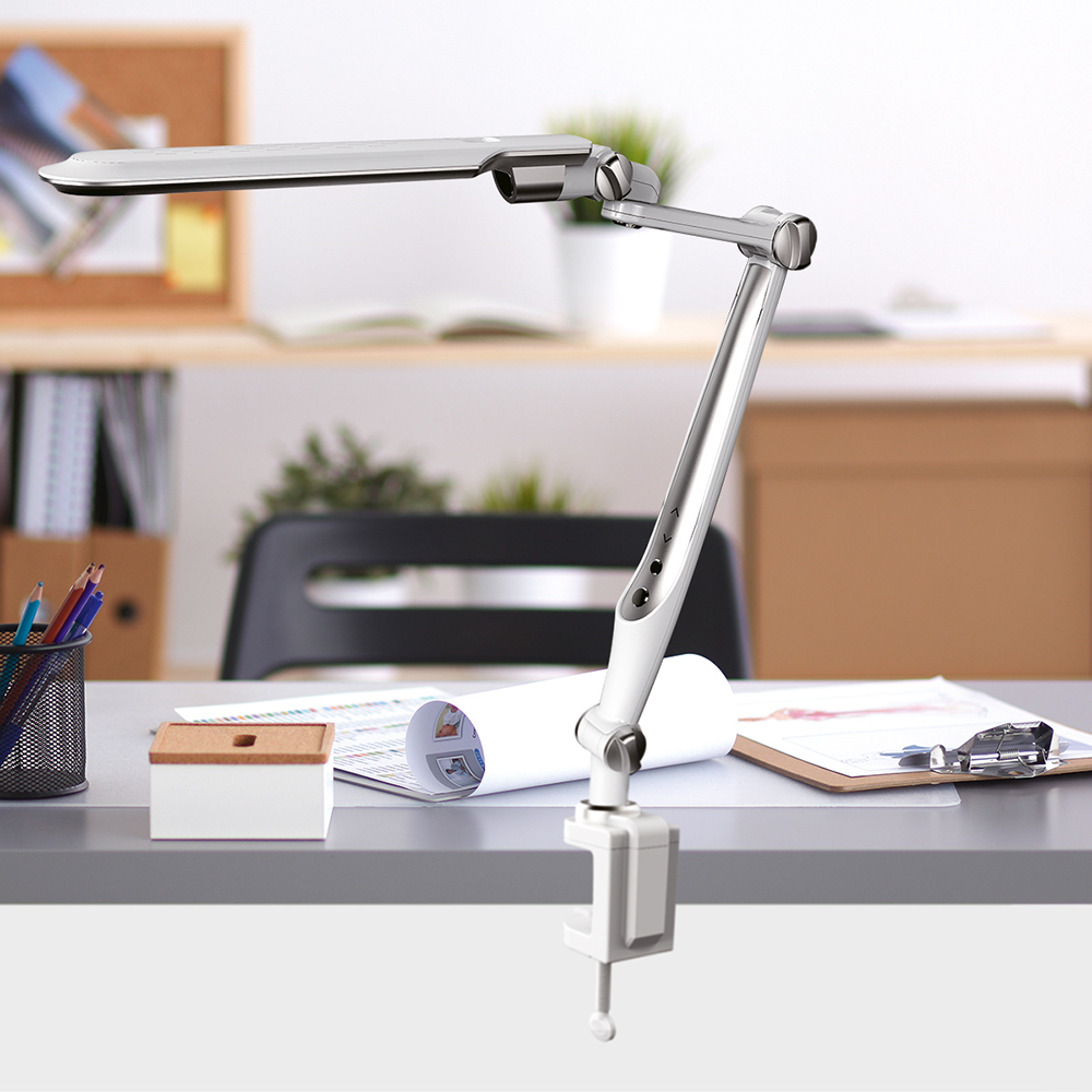 Настольная светодиодная лампа Anatomica Smart-402 на подставке и кронштейне в комплекте