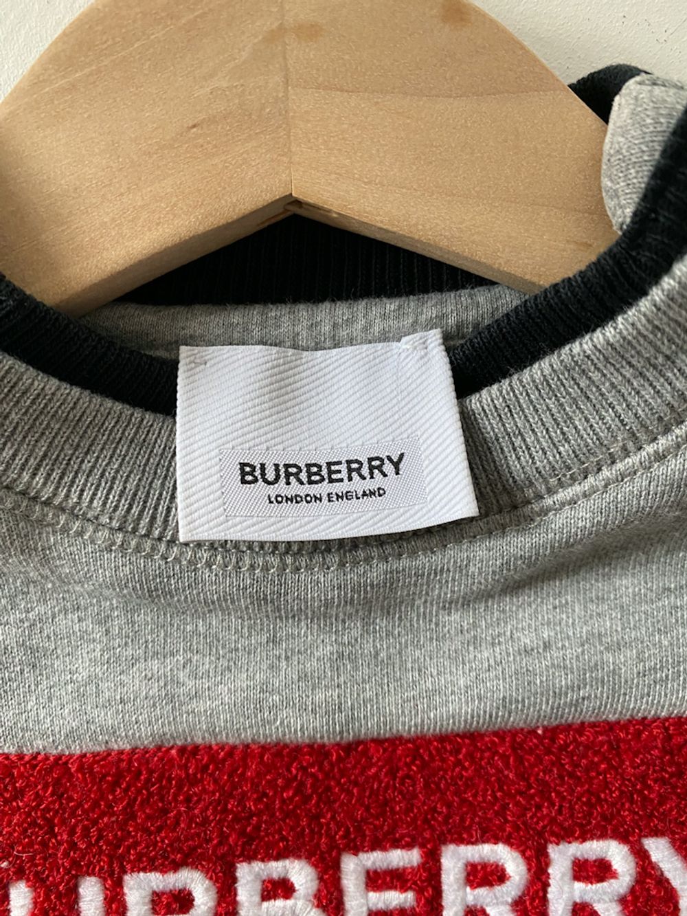 Хлопковая толстовка Burberry, 92