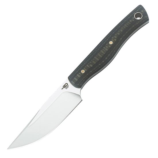 Bestech BFK01C Heidi Blacksmith - нож фикс., рукоять черн.G10/карбон, клинок D2