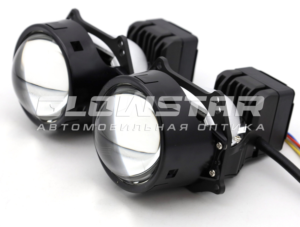 Билед модули Aozoom K3 Dragon Knight New DK200 (III поколение) 3.0 дюйма, 2 чипа, 5500K, 12V, 50W/60W, крепление 3R (комплект, 2шт)