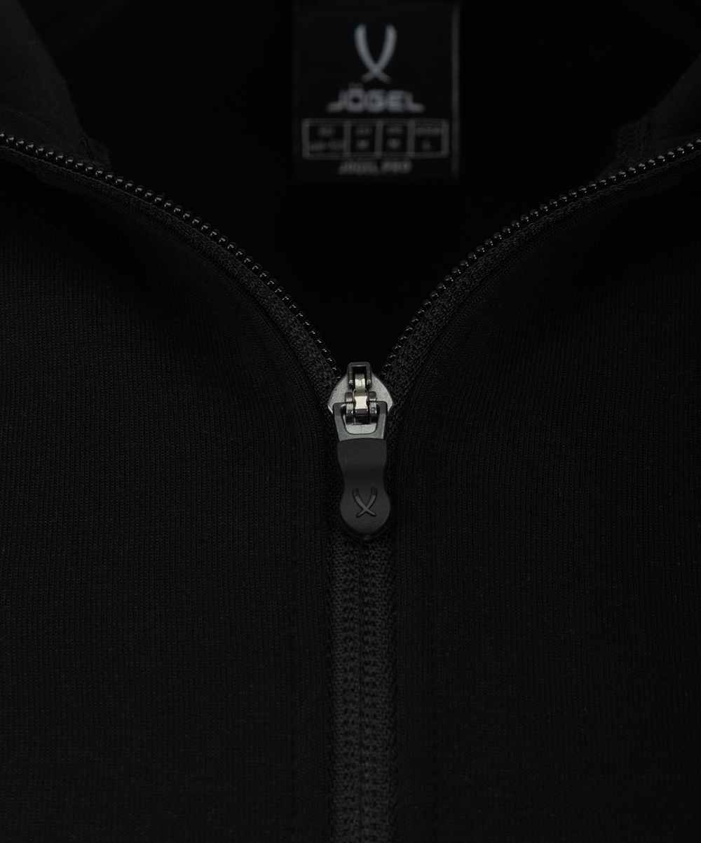 Худи на молнии ESSENTIAL Athlete Hooded FZ Jacket, черный