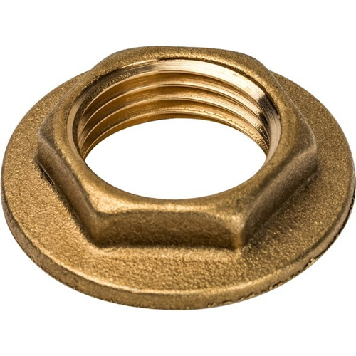 Контргайка с ребордой латун 2"  ViEiR  (80/10шт)