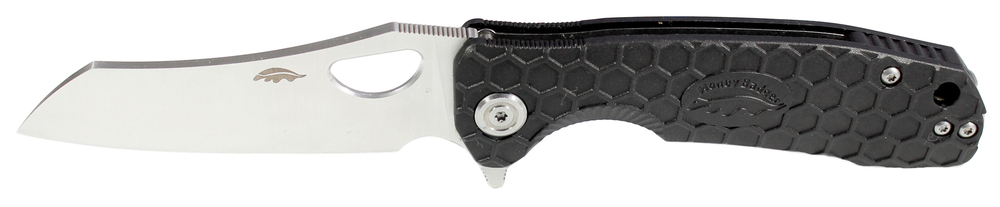 Нож Honey Badger Wharncleaver D2 с чёрной рукоятью