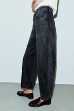 ДЖИНСЫ Z1975 BARREL С ВЫСОКОЙ ПОСАДКОЙ — ZARA