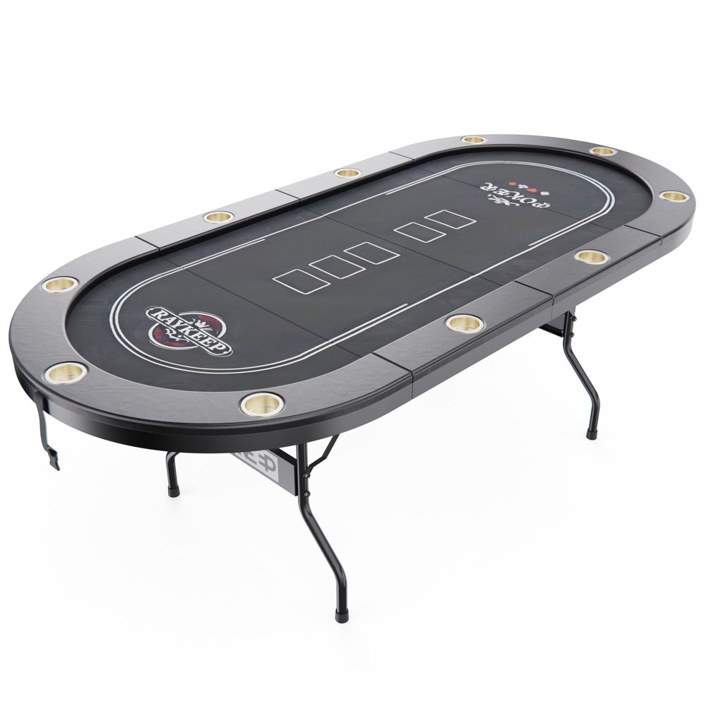 Игровой стол – покер DFC RAYKEEP 84&amp;quot;, на 10 мест, складной