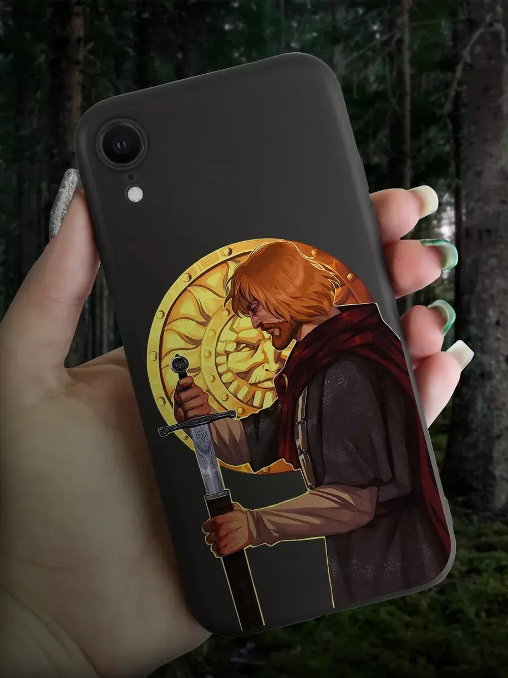 Чехол на iPhone Xr с принтом
