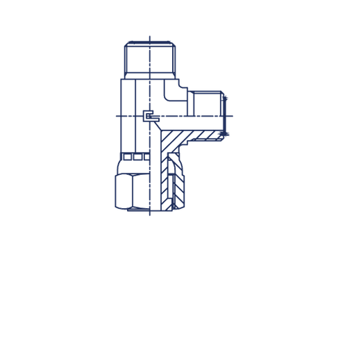 Соединение LN ORFS 1.3/16" (климп.)
