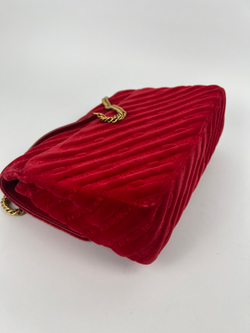Сумка Balenciaga chain velvet crossbody bag