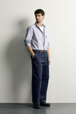 РУБАШКА В ПОЛОСКУ КЛАССИЧЕСКОГО КРОЯ — ZARA · 3759/141