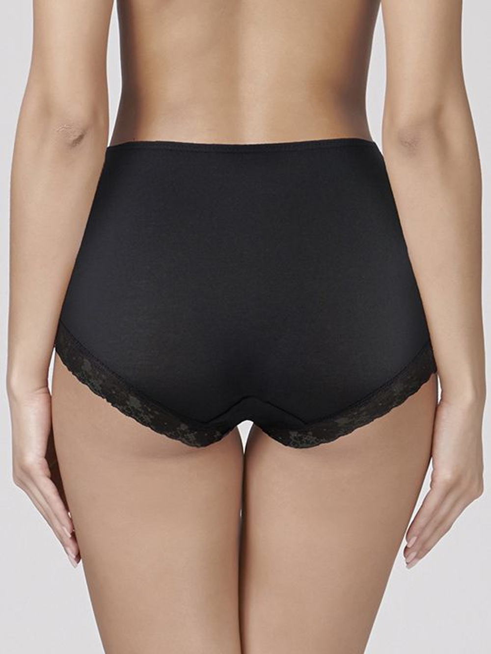 Высокие трусики-слипы Charming из микромодала (Размер: XXL) (Цвет: сиреневый)