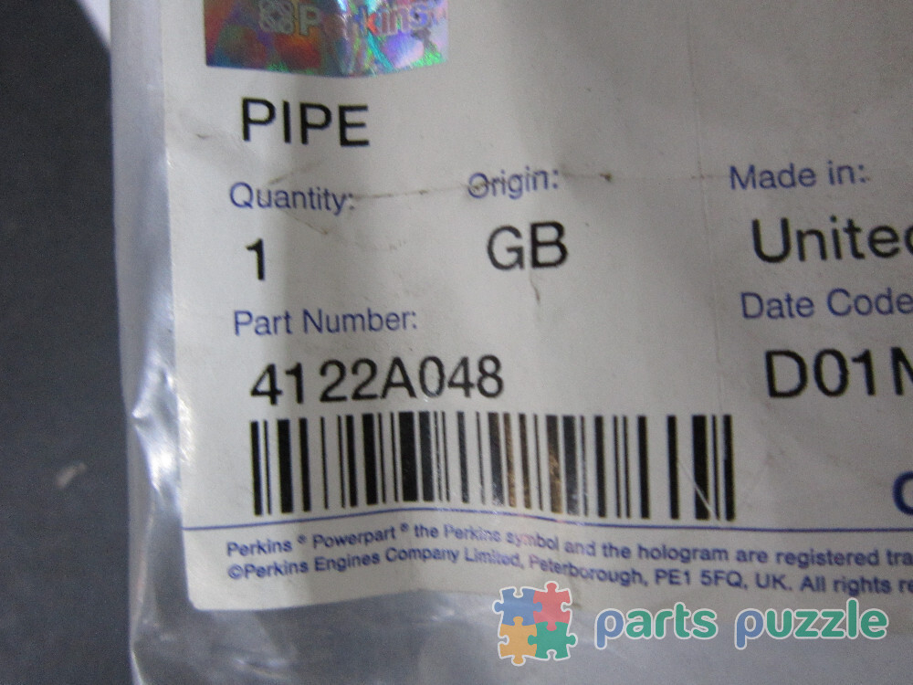 Трубка топливная / INJECTION PIPE АРТ: 4122A048