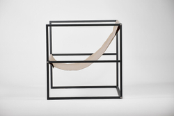 Уличное кресло TESS Outdoor Chair grey / olive beige textile (Up!Flame)
