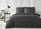 Постельное белье ALISA антрацит жаккард deluxe TIVOLYO HOME Турция
