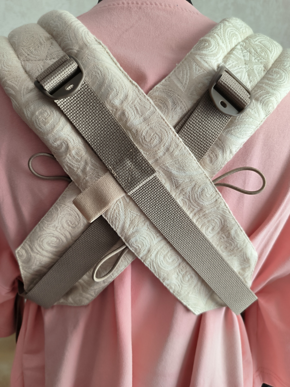 Mokosh wrap Eywa Ivory. Baby carrier