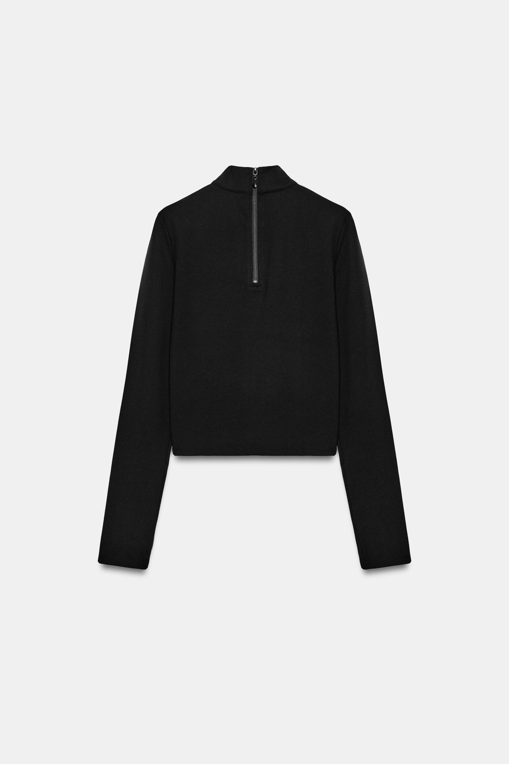 ЭЛАСТИЧНЫЙ ТОП С МОЛНИЕЙ — ZARA