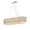 Люстра подвесная NewRgy NWK135-L1000*W300*H240(1200) CHROME, 10×40 Вт, хромированная