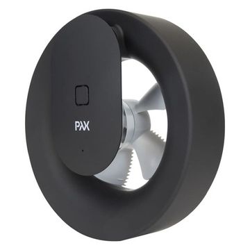 Вентилятор накладной PAX Norte Black (таймер, датчик влажности, программируемый, Bluetooth управление)