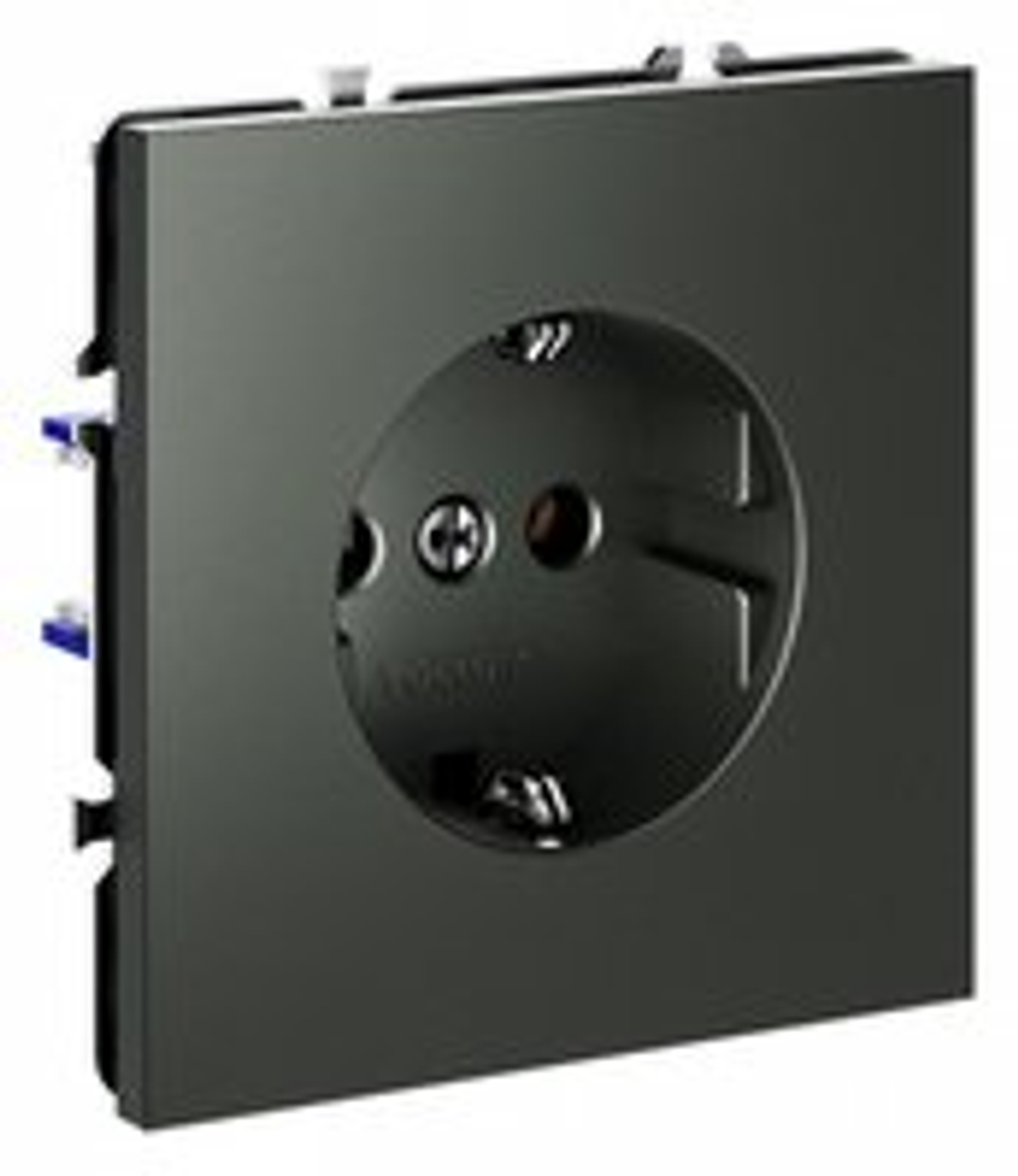 Розетка с заземлением, без рамки Voltum S70 VLS040106