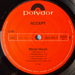 Accept ‎– Metal Heart (Германия 1985г.)