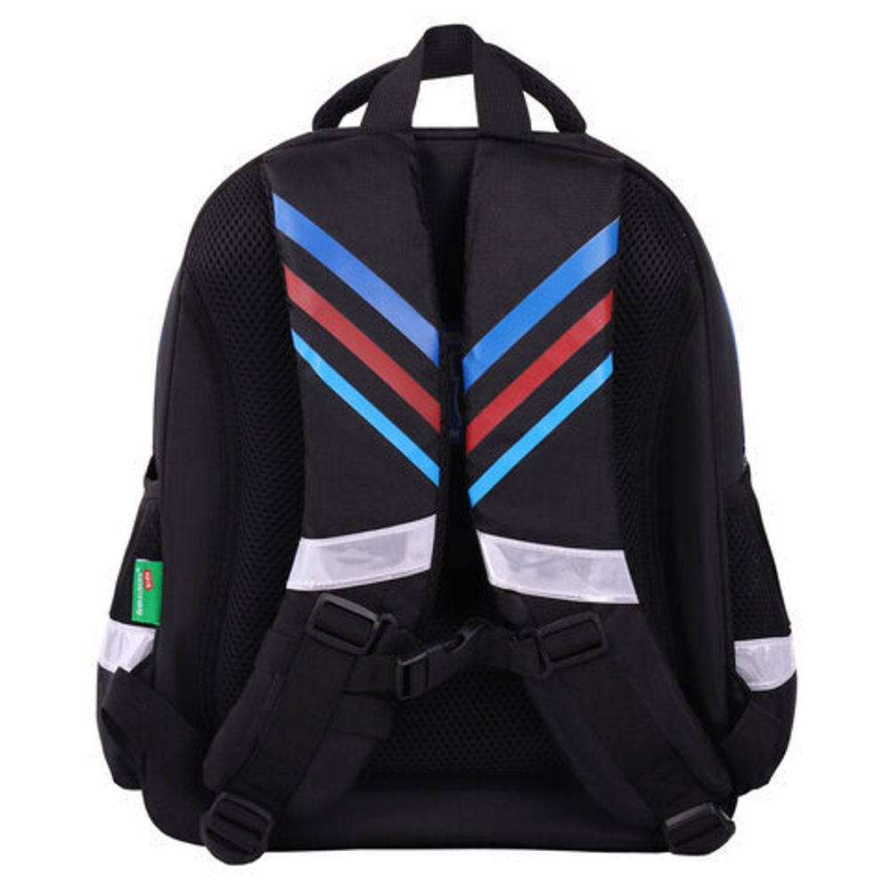Ранец BRAUBERG KIDS STANDARD, 2 отделения, "Winner of races", 3D-панель, 36х28х14 см, 271385