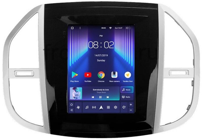 Магнитола для Mercedes-Benz Vito W447 2014-2022 - Teyes TPRO 2 монитор 9.7" QLED в стиле "Тесла" на Android 10, Быстрая, 4G SIM-слот