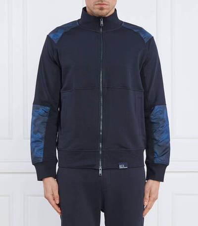 Худи Armani Exchange - темно-синий(3RZMJE ZJ8CZ)