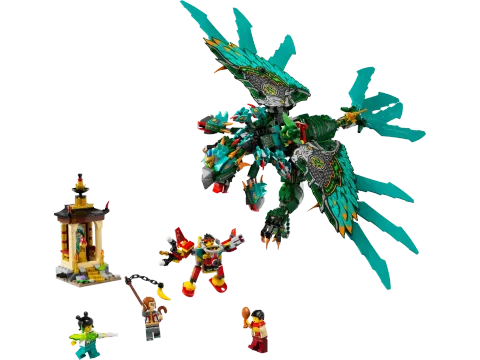 Конструктор LEGO Monkie Kid 80056 Девятиглавый зверь