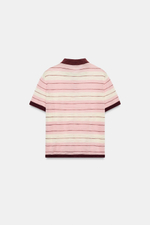 ТРИКОТАЖНОЕ ПОЛО В ПОЛОСКУ — ZARA