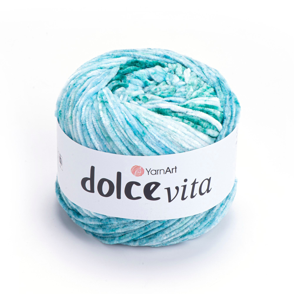 Дольче Вита (Dolce Vita) пряжа YarnArt 100%микрополиэстер 3х150г/260м (3408)