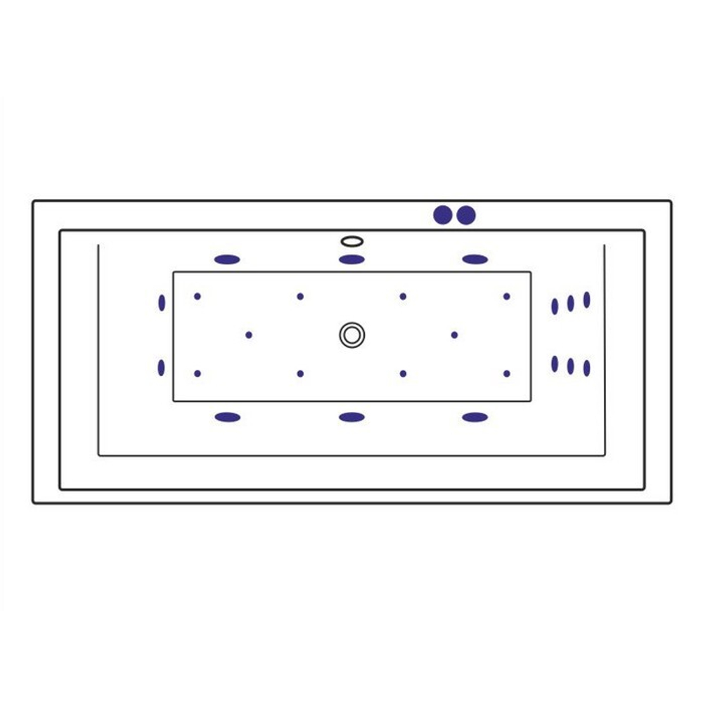 Акриловая ванна Excellent Crown Grand Ultra 190x90 WAEX.CRG19.ULTRA