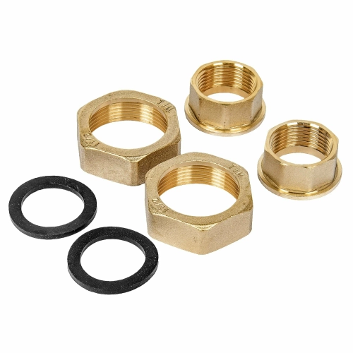 Комплект гаек 1"x11/2" GAPPO латун